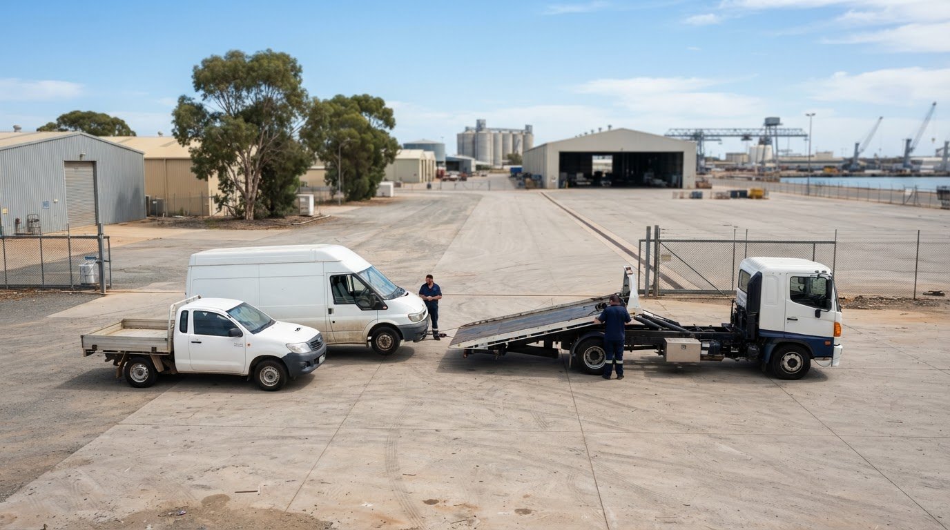 Commercial Vehicle Removal in Naval Base: A Practical Seller’s Guide – Hero Image Commercial Vehicle Removal in Naval Base: A Practical Seller’s Guide